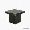 Picture of Belleville Modern Marble Black Square End Table