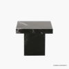 Picture of Belleville Modern Marble Black Square End Table
