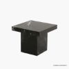 Picture of Belleville Modern Marble Black Square End Table