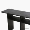 Picture of Regina 2 Tier Japandi Solid Wood Console Table