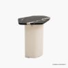 Picture of Oshawa Two Tone Freeform End Table with Marble Top