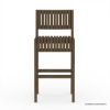 Picture of Rimouski Teak Wood Outdoor Counter Height Bar Stool