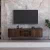 Picture of Mirabel Mid-Century Modern Media Console with Marble Top (65")