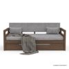 Picture of Kenora Solid Wood Upholstered Daybed with Trundle