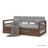 Picture of Kenora Solid Wood Upholstered Daybed with Trundle