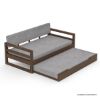 Picture of Kenora Solid Wood Upholstered Daybed with Trundle