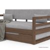 Picture of Kenora Solid Wood Upholstered Daybed with Trundle