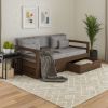 Picture of  Kenora Solid Wood Upholstered Daybed with Storage