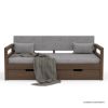 Picture of  Kenora Solid Wood Upholstered Daybed with Storage