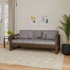 Picture of Kenora Rustic Solid Wood Upholstered Daybed