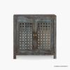 Picture of Earlton Small Living Room Distressed Accent Storage Cabinet