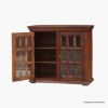 Picture of Olds Accent Storage cabinet with glass doors and shelves