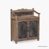 Picture of Taber Ornate Hand Carved 2 Door Accent Storage Cabinet