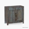 Picture of Earlton Small Living Room Distressed Accent Storage Cabinet