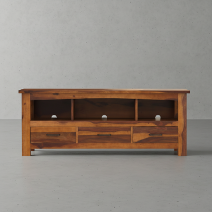 Jeddito Mission Solid Wood TV Stand With Drawers (60")