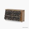 Picture of Cliffcrest Hand Carved Rustic Dresser with 8 Drawers