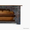 Picture of Rosedale Distressed Carved Wood Arch Console Table with Storage