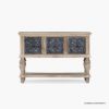 Picture of York Ornate Entryway Console Table with Storage