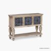 Picture of York Ornate Entryway Console Table with Storage