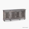 Picture of Greektown Distressed Solid Wood Sideboard Buffet Cabinet
