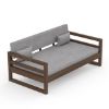 Picture of Kenora Rustic Solid Wood Upholstered Daybed