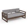 Picture of Kenora Rustic Solid Wood Upholstered Daybed