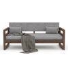 Picture of Kenora Rustic Solid Wood Upholstered Daybed