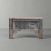Picture of Kentfield Solid Wood Hand Carved Antique Console Table