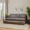 Picture of Kenora Solid Wood Upholstered Daybed with Trundle