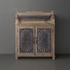 Picture of Taber Ornate Hand Carved 2 Door Accent Storage Cabinet