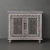 Picture of Ajax Hand Carved Classic Accent Storage Cabinet with Doors