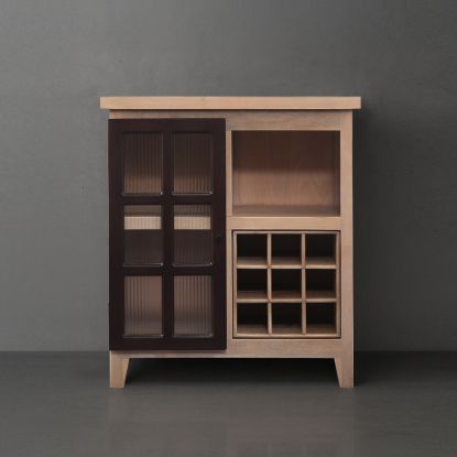 Picture of Ottawa Fluted Glass Door Accent Storage Cabinet