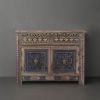 Picture of Amherst Ornate Hand Carved Accent Storage Cabinet with Drawers