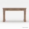 Picture of Miramachi Carved Solid Wood Writing Desk with Drawers