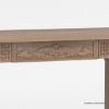 Picture of Miramachi Carved Solid Wood Writing Desk with Drawers