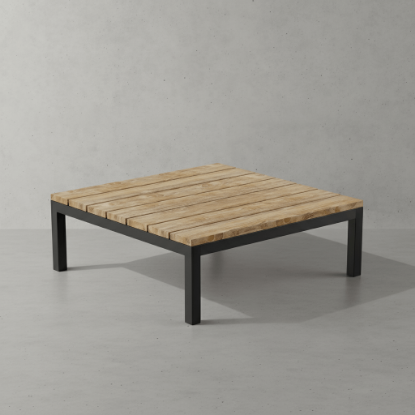 Picture of Florence Teak Wood Square Outdoor Coffee Table