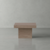 Picture of Geelong Rustic Teak Wood Outdoor Square End Table