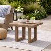 Picture of Narrogin Rustic Teak Wood Outdoor End table