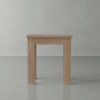 Picture of Santorini Modern Rustic Solid Teak Wood Outdoor Square End Table