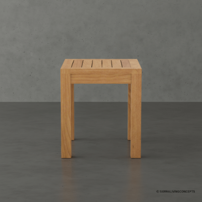 Picture of Bilston Teak Wood Outdoor Side Table