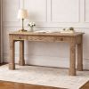 Picture of Miramachi Carved Solid Wood Writing Desk with Drawers