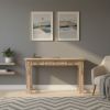 Picture of Miramachi Carved Solid Wood Writing Desk with Drawers