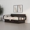 Picture of Dieppe Art Deco Solid Wood Daybed with Storage