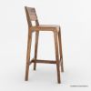 Picture of Magog Rustic Solid Wood Bar Stool for Kitchen Counters