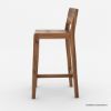 Picture of Magog Rustic Solid Wood Bar Stool for Kitchen Counters