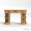 Picture of Kaslo Modern Makeup Vanity Desk with Mirror & Stool