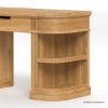 Picture of Kaslo Modern Makeup Vanity Desk with Mirror & Stool