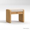 Picture of Kaslo Modern Makeup Vanity Desk with Mirror & Stool