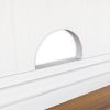 Picture of Langford Solid Wood Arched Hutch Cabinet