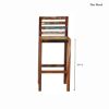 Picture of Fortuna Reclaimed Wood Low Back Tall Bar Stool (Set of 2)